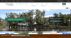 Desktop Screenshot of highlandscoverealty.com